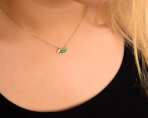 خرید گردنبند پرتو - طلا 18 عیار